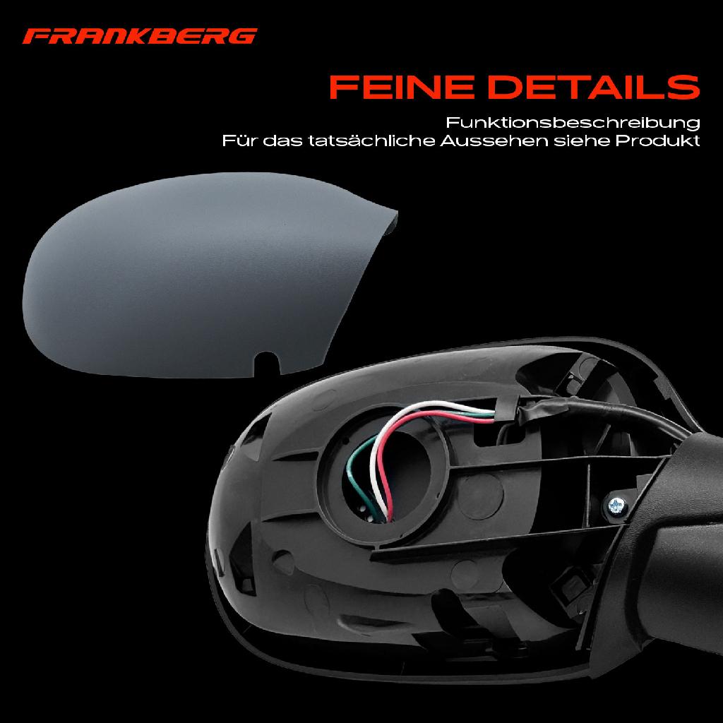 1x Außenspiegel Rechts für Renault Clio 2 BB CB 1.2L 1.4L 1.6L 1.9L 2.0L 3.0L 1998-2004