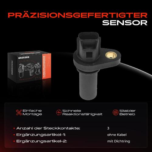 1x Kurbelwellensensor Impulsgeber für Mitsubishi ASX L200 Lancer Outlander Pajero Bild 1x Kurbelwellensensor Impulsgeber für Mitsubishi ASX L200 Lancer Outlander Pajero