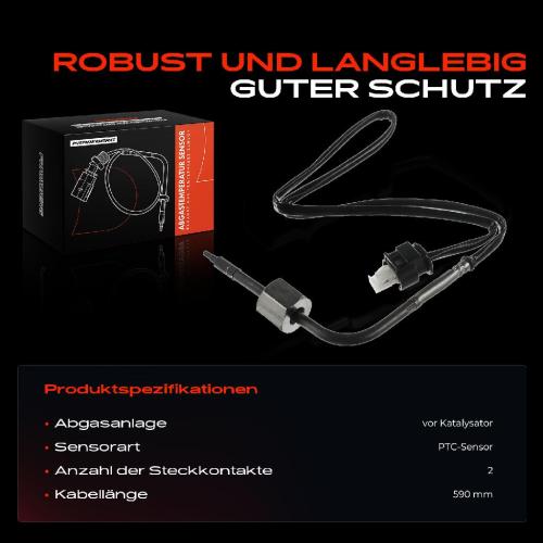 1x Abgastemperatursensor für Mercedes-Benz C/E-Classe W203 W212 A207 S212 C218 W221 Bild 1x Abgastemperatursensor für Mercedes-Benz C/E-Classe W203 W212 A207 S212 C218 W221
