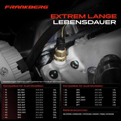 1x Öldruckschalter für VW Golf Passat Audi A3 A4 A6 Q3 Q5 Skoda Octavia Seat Leon Bild 1x Öldruckschalter für VW Golf Passat Audi A3 A4 A6 Q3 Q5 Skoda Octavia Seat Leon