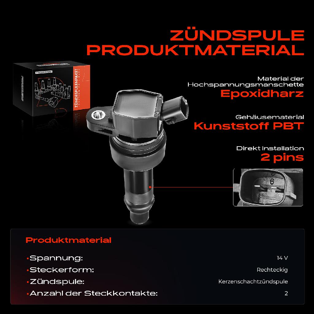 1x Zündmodul Zündspule für Hyundai i30 Coupe Kombi i40 CW iX35 Veloster KIA Carens IV Cee'D Sportswagon
