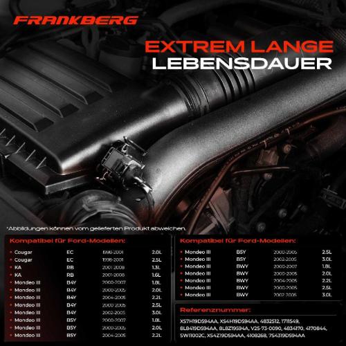 Frankberg 1x Druckschalter Klimaanlage für Ford Mondeo III B5Y B4Y BWY Cougar EC KA RB 1996-2007 Bild Frankberg 1x Druckschalter Klimaanlage für Ford Mondeo III B5Y B4Y BWY Cougar EC KA RB 1996-2007