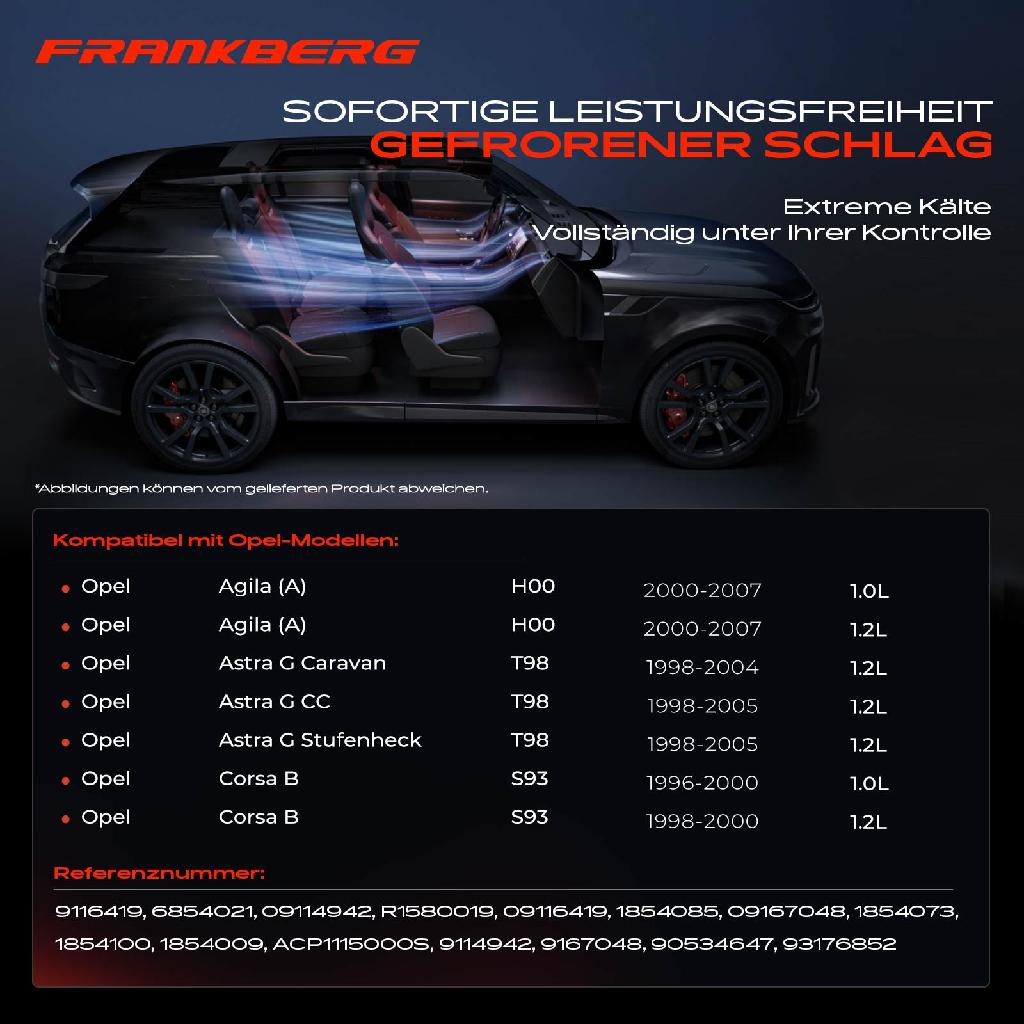 1x Klimakompressor für Opel Astra G T98 Agila H00 Corsa B S93 1996-2007