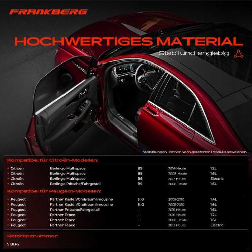 1x Türfeststeller Türfangband Türstopper Vorne für Citroën Berlingo GFK GJK MF M B9 Bild 1x Türfeststeller Türfangband Türstopper Vorne für Citroën Berlingo GFK GJK MF M B9