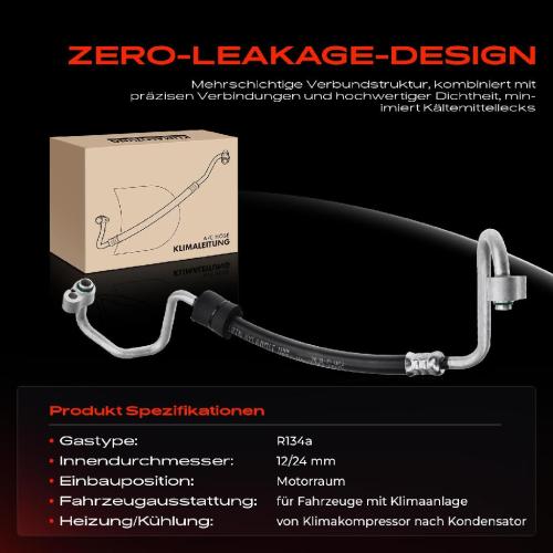 1x Hochdruckleitung Klimaanlage für BMW 3er Cabriolet Z3 Roadster E36 1990-2000 Bild 1x Hochdruckleitung Klimaanlage für BMW 3er Cabriolet Z3 Roadster E36 1990-2000