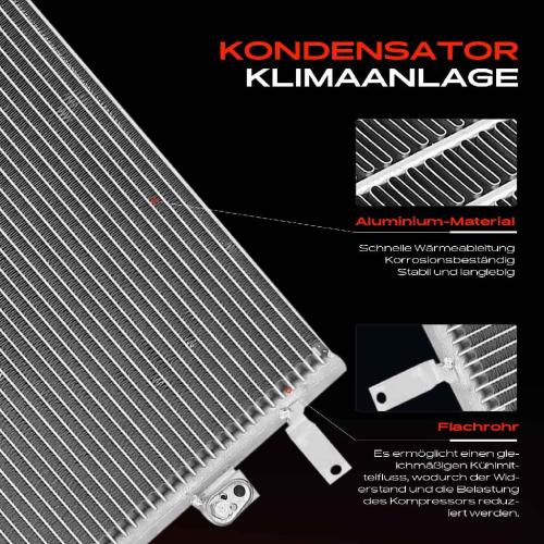 Frankberg 1x Kondensator Klimaanlage für VW Sharan Ford Galaxy Seat Alhambra Bild Frankberg 1x Kondensator Klimaanlage für VW Sharan Ford Galaxy Seat Alhambra