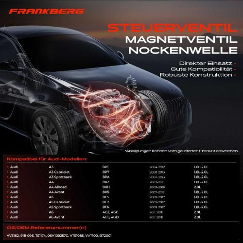 1x Zentralventil Nockenwellenverstellung für VW T5 T6 Passat 3C2 Audi A3 A4 8P1 Bild 1x Zentralventil Nockenwellenverstellung für VW T5 T6 Passat 3C2 Audi A3 A4 8P1