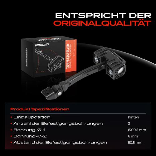 1x Türfeststeller Türfangband Türstopper Hinten für VW Tiguan Van 5N 1.4L 2.0L Bild 1x Türfeststeller Türfangband Türstopper Hinten für VW Tiguan Van 5N 1.4L 2.0L