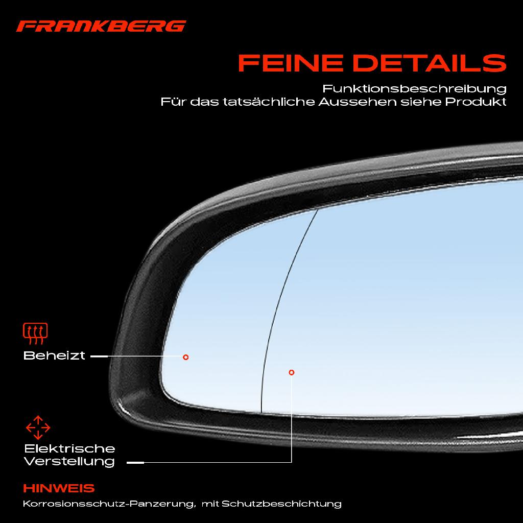 1x Außenspiegel Links für Opel Astra H Caravan Kasten/Kombi Stufenheck A04 L70