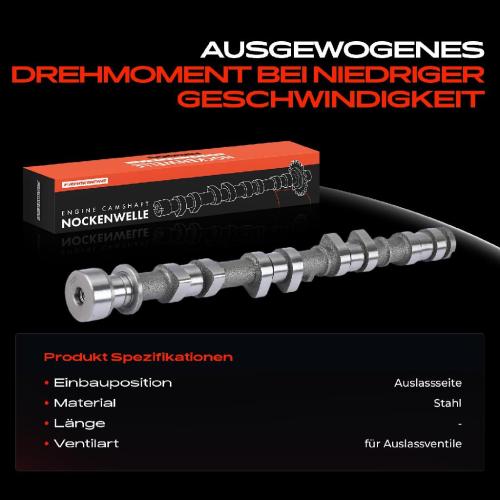 Frankberg 1x Nockenwelle für Ford C-Max Fiesta IV V Focus Fusion Puma Volvo V50 1998-2012 1.6L Bild Frankberg 1x Nockenwelle für Ford C-Max Fiesta IV V Focus Fusion Puma Volvo V50 1998-2012 1.6L