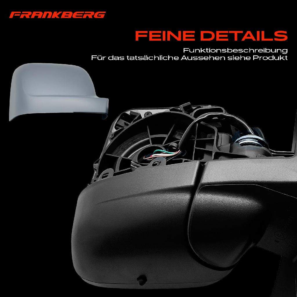 1x Außenspiegel Rechts für Opel Vivaro Combi Pritsche/Fahrgestell Fiat Nissan Renault