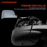 1x Außenspiegel Rechts für Opel Vivaro Combi Pritsche/Fahrgestell Fiat Nissan Renault