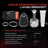 1x Antriebswelle Gelenksatz Vorderachse für Opel Combo Corsa C F08 F68 Meriva X03 Tigra