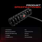 1x Fahrwerksfeder Vorderachse links für Nissan Micra IV K13 1.2L 2010-2016