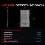 1x Kühler Wasserkühler Motorkühler für Subaru Forester Impreza Legacy IV Outback