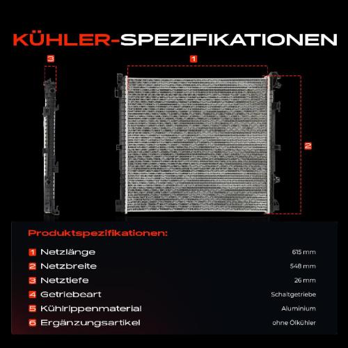 1x Kühler Wasserkühler Motorkühler für BMW X3 G01 X4 F98 G02 2.0L 3.0L Bild 1x Kühler Wasserkühler Motorkühler für BMW X3 G01 X4 F98 G02 2.0L 3.0L