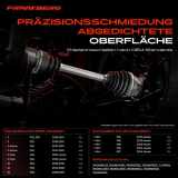 1x Antriebswelle Gelenksatz Vorderachse für BMW X1 E84 F48 MINI Mini F55 Cooper One D