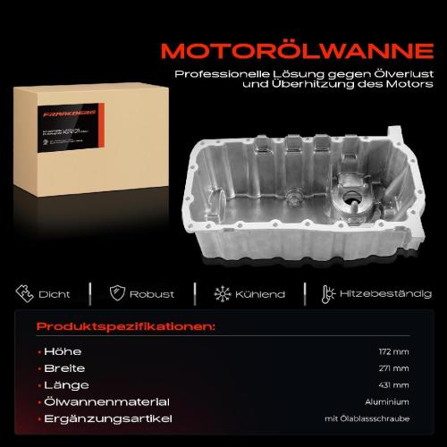 1x Ölwanne Motorölwanne für VW Transporter V VI T5 T6 Multivan V VI T5 T6 2.0L Bj ab 2009 Bild 1x Ölwanne Motorölwanne für VW Transporter V VI T5 T6 Multivan V VI T5 T6 2.0L Bj ab 2009