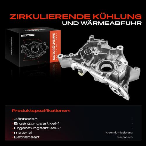 1x Ölpumpe für Mitsubishi L200/Triton KAT KBT 2.5L 2005-2015 Bild 1x Ölpumpe für Mitsubishi L200/Triton KAT KBT 2.5L 2005-2015