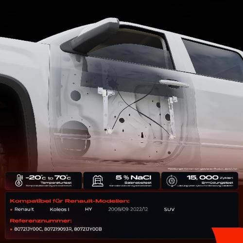 Frankberg 1x Fensterheber Vorne Links für Renault Koleos I HY SUV Bild Frankberg 1x Fensterheber Vorne Links für Renault Koleos I HY SUV