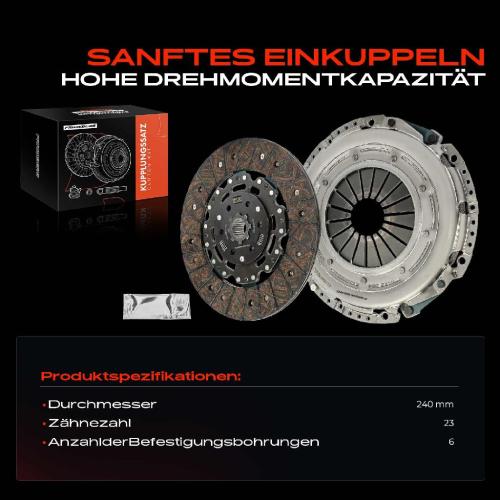 1x Kupplungssatz für VW Bora Variant Golf Polo Sharan Audi A1 Sportback A3 Ford Galaxy Seat Skoda Bild 1x Kupplungssatz für VW Bora Variant Golf Polo Sharan Audi A1 Sportback A3 Ford Galaxy Seat Skoda