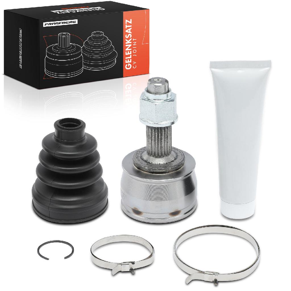 Frankberg 1x Antriebswelle Gelenksatz Vorderachse für Fiat Punto Opel Corsa Alfa Romeo Mito Lancia