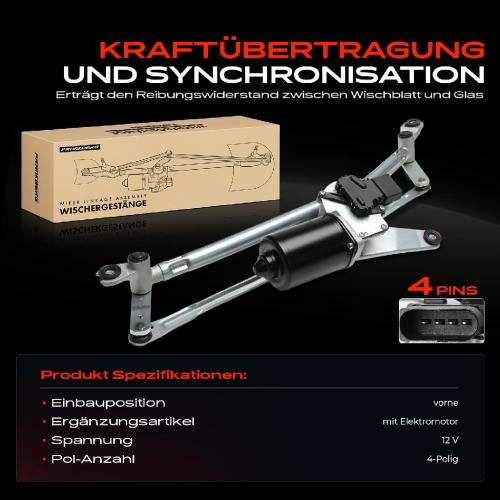 Frankberg 1x Wischerarm Scheibenwischer Vorne für Smart City-Coupe 450 Roadster 452 Bild Frankberg 1x Wischerarm Scheibenwischer Vorne für Smart City-Coupe 450 Roadster 452