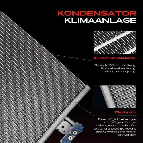 1x Kondensator Klimaanlage für BMW 5er E39 M5 Z8 Roadster E52 Bild 1x Kondensator Klimaanlage für BMW 5er E39 M5 Z8 Roadster E52