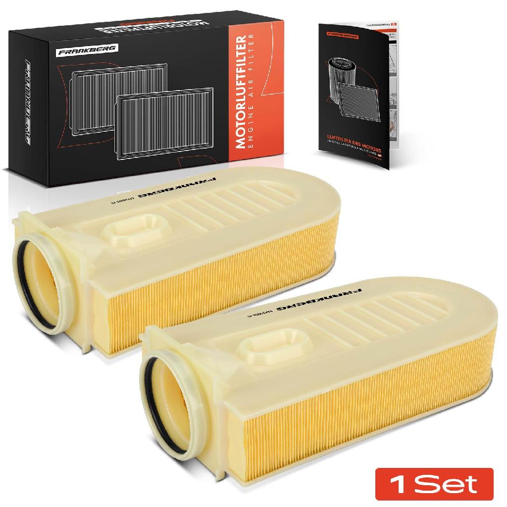 2x Luftfilter Filtereinsatz für Mercedes-Benz W204 S204 W212 S212 C207 X204 CLS GLE SLC