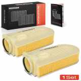 2x Luftfilter Filtereinsatz für Mercedes-Benz W204 S204 W212 S212 C207 X204 CLS GLE SLC