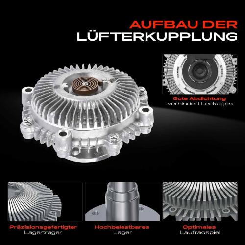 1x Lüfterkupplung Kühlerlüfte für Daihatsu Feroza Hard/Soft Top F300 Terios J1 Bild 1x Lüfterkupplung Kühlerlüfte für Daihatsu Feroza Hard/Soft Top F300 Terios J1