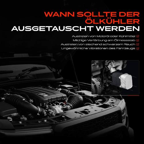 Frankberg 1x Ölkühler Motoröl für Mazda 3 BK BL 5 CR19 6 GG CX-7 ER 1.8L 2.0L 2.3L Bild Frankberg 1x Ölkühler Motoröl für Mazda 3 BK BL 5 CR19 6 GG CX-7 ER 1.8L 2.0L 2.3L