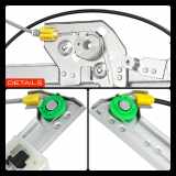 1x Fensterheber Vorne Links für Fiat Doblo Cargo 263 ab 2010