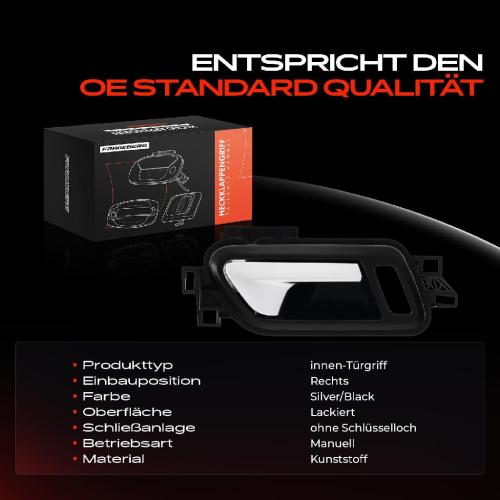 1x Türgriff Rechts innen für VW Amarok 2HA 2HB S1B S6B S7A S7B 2.0L 2010-2022 Bild 1x Türgriff Rechts innen für VW Amarok 2HA 2HB S1B S6B S7A S7B 2.0L 2010-2022