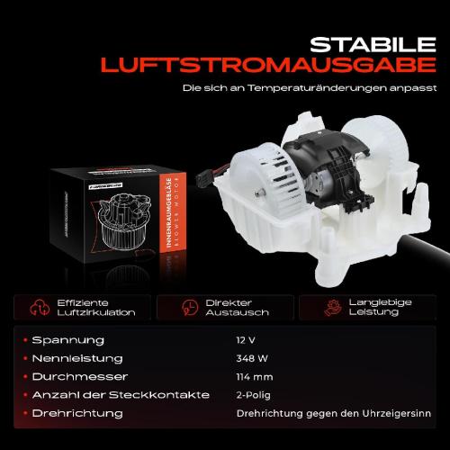 Frankberg 1x Gebläsemotor Innenraumgebläse für Mercedes-Benz S-Klasse Cabriolet V222 A217 C217 Bild Frankberg 1x Gebläsemotor Innenraumgebläse für Mercedes-Benz S-Klasse Cabriolet V222 A217 C217