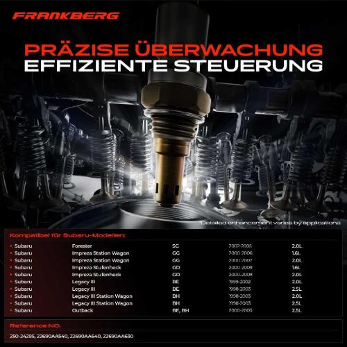 1x Lambdasonde Diagnosesonde Nach Katalysator für Subaru Forester SG Impreza GG GD Legacy 3 Bild 1x Lambdasonde Diagnosesonde Nach Katalysator für Subaru Forester SG Impreza GG GD Legacy 3