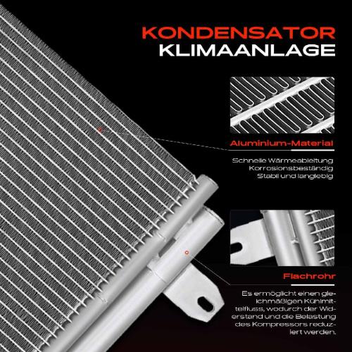 Frankberg 1x Kondensator Klimaanlage für VW Golf 5 6 1K Audi A3 8P TT Skoda Octavia II Seat Bild Frankberg 1x Kondensator Klimaanlage für VW Golf 5 6 1K Audi A3 8P TT Skoda Octavia II Seat