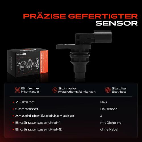 1x Nockenwellenposition Sensor für Ford Mondeo IV V Mazda 3 5 6 MX-5 III Premacy Bild 1x Nockenwellenposition Sensor für Ford Mondeo IV V Mazda 3 5 6 MX-5 III Premacy