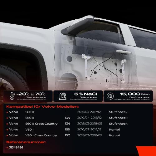 Frankberg 1x Fensterheber Vorne Links für Volvo S60 II 134 2010-2018 Bild Frankberg 1x Fensterheber Vorne Links für Volvo S60 II 134 2010-2018