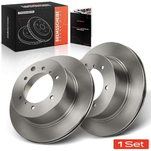 2x Bremsscheiben Hinterachse für Hyundai Terracan HP 2.5L 2.9L 3.5L 2001-2006 Bild 2x Bremsscheiben Hinterachse für Hyundai Terracan HP 2.5L 2.9L 3.5L 2001-2006