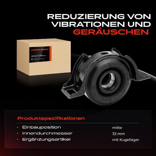 1x Lagerung Gelenkwelle Kardanwellenlager für Toyota Hilux VIII Pick-up GUN1 2.4L Bild 1x Lagerung Gelenkwelle Kardanwellenlager für Toyota Hilux VIII Pick-up GUN1 2.4L