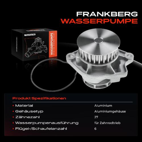 1x Wasserpumpe Kühlwasserpumpe für VW Golf IV V Polo Bora Audi A2 Seat Ibiza Skoda Fabia 1.4L Bild 1x Wasserpumpe Kühlwasserpumpe für VW Golf IV V Polo Bora Audi A2 Seat Ibiza Skoda Fabia 1.4L