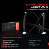 1x Fensterheber Vorne Rechts für Nissan Pathfinder R52 bj.ab 2013