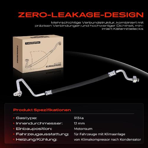 1x Hochdruckleitung Klimaanlage für VW Golf Audi A3 Skoda Octavia Seat Bild 1x Hochdruckleitung Klimaanlage für VW Golf Audi A3 Skoda Octavia Seat