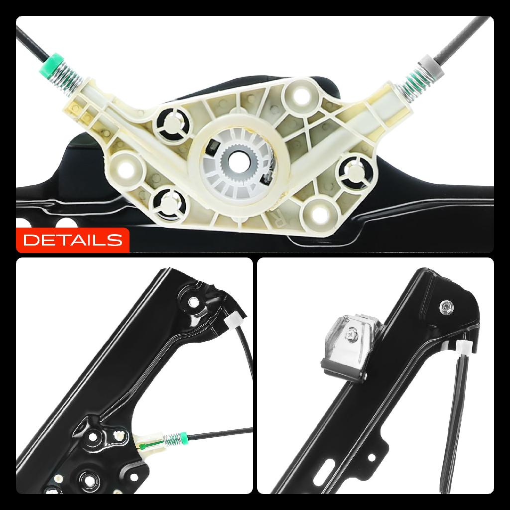 1x Fensterheber Vorne Rechts für BMW 5er E60 5er Touring E61 520-550 M5