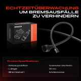 1x Warnkontakt Bremsbelagverschleiß Vorderachse für Audi A6 Avant 4G5 4GD A7 Sportback 4GA 4GF