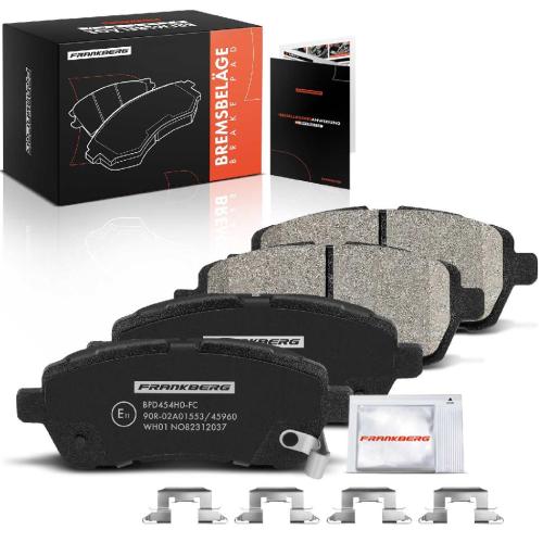 Frankberg 4x Bremsbeläge Vorderachse für Ford Fiesta Stufenheck VI Van KA CB1 CCN 2008-2025 Bild Frankberg 4x Bremsbeläge Vorderachse für Ford Fiesta Stufenheck VI Van KA CB1 CCN 2008-2025