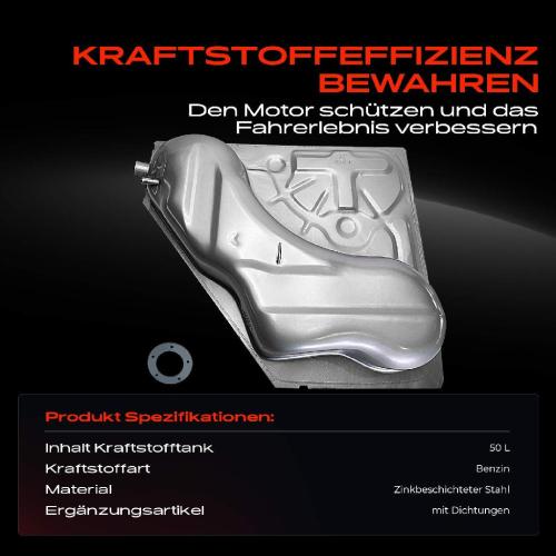 Frankberg 1x Kraftstofftank Kraftstoffbehälter für Opel Kadett 35 T85 1.3L-1.8L Bild Frankberg 1x Kraftstofftank Kraftstoffbehälter für Opel Kadett 35 T85 1.3L-1.8L