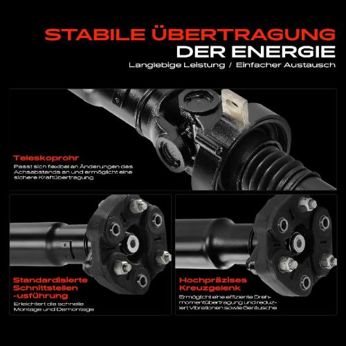 Frankberg 1x Kardanwelle Gelenkwelle Hinterachse für BMW 5er Gran Turismo F07 7er F01 F02 F03 F04 4.4L 2008-2017 Bild Frankberg 1x Kardanwelle Gelenkwelle Hinterachse für BMW 5er Gran Turismo F07 7er F01 F02 F03 F04 4.4L 2008-2017