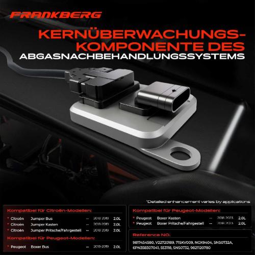 1x Nox Sensor Nitrogen Oxide Lamdasonde Katalysator für Citroën Jumper Peugeot Boxer Bus Kasten Bild 1x Nox Sensor Nitrogen Oxide Lamdasonde Katalysator für Citroën Jumper Peugeot Boxer Bus Kasten
